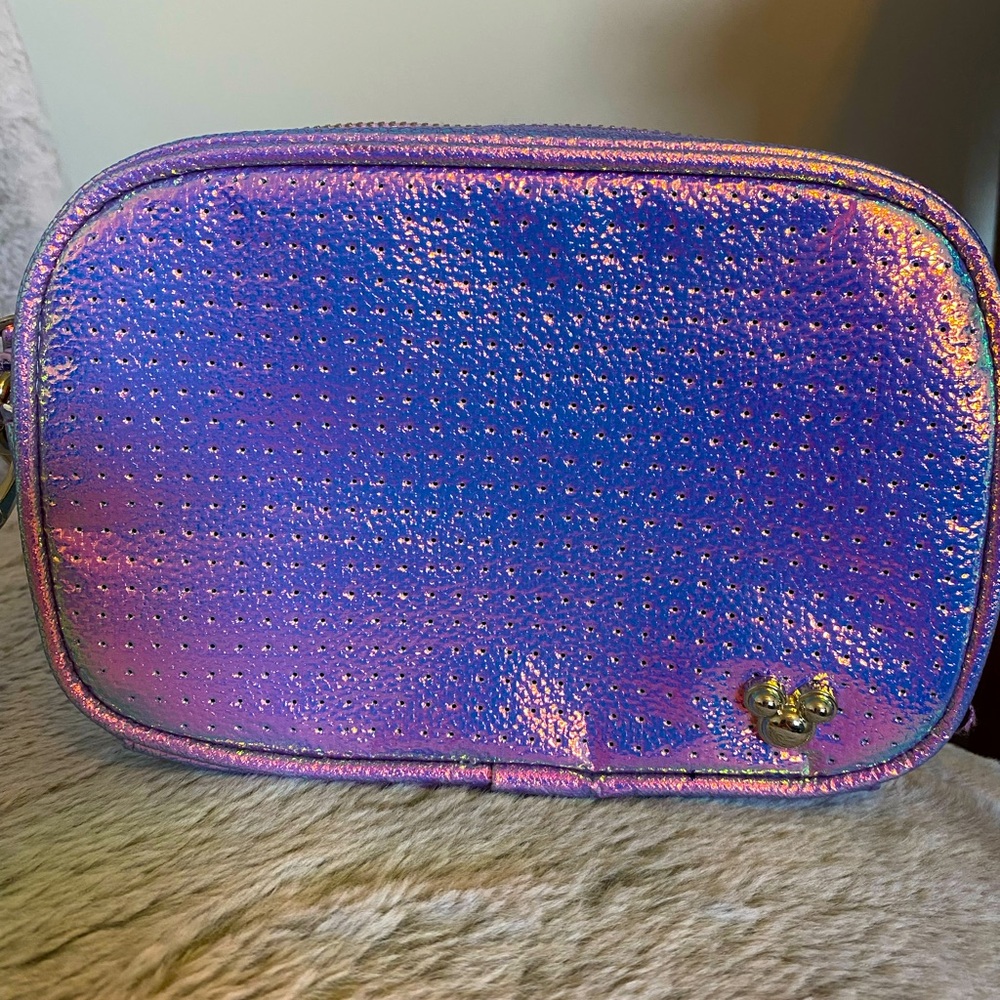 Disney Store holographic crossbody belt bag